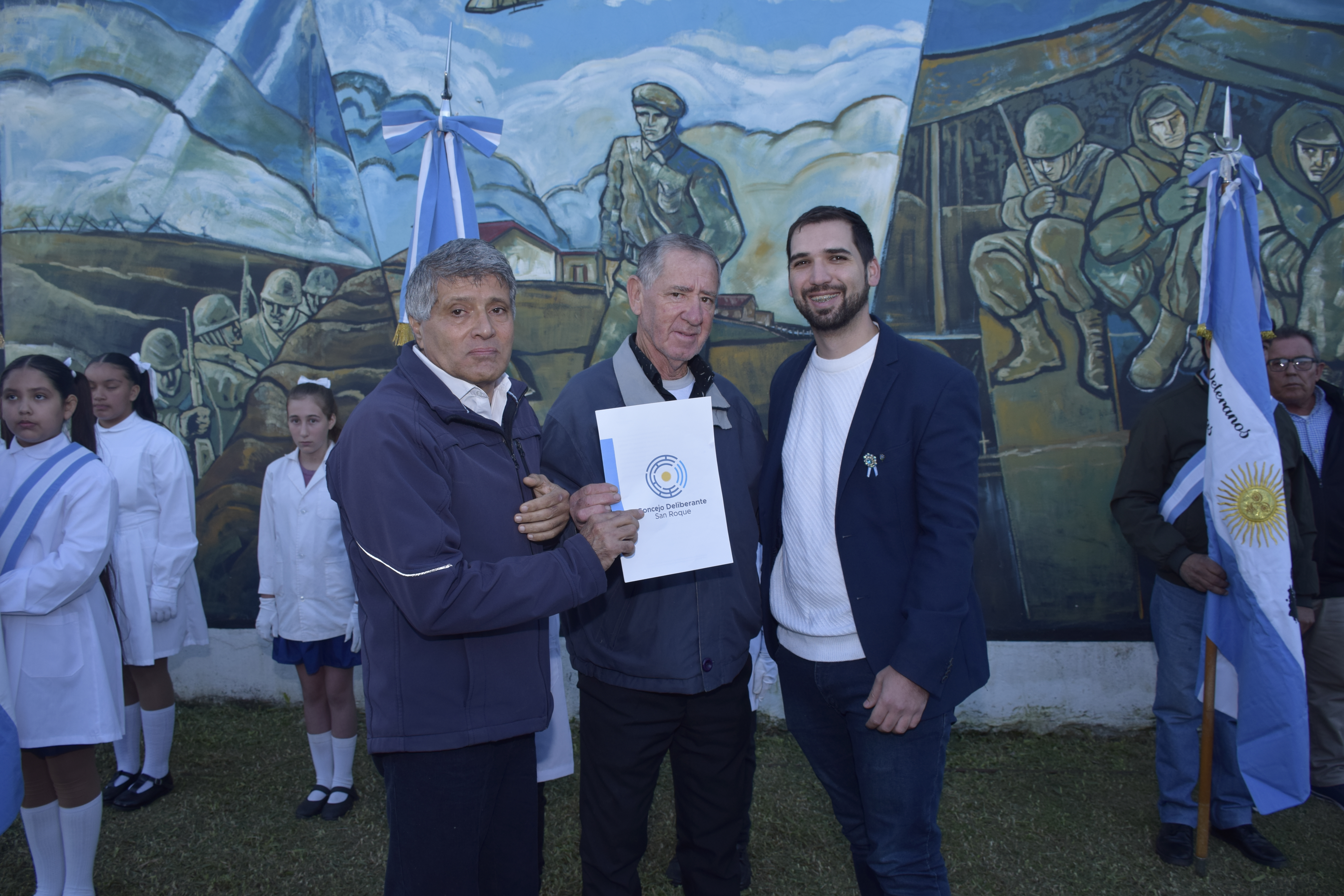 Acto Conmemorativo "Día de la afirmación de los derechos argentinos sobre las Islas Malvinas, Georgias del Sur, Sándwich del Sur y sector antártico”